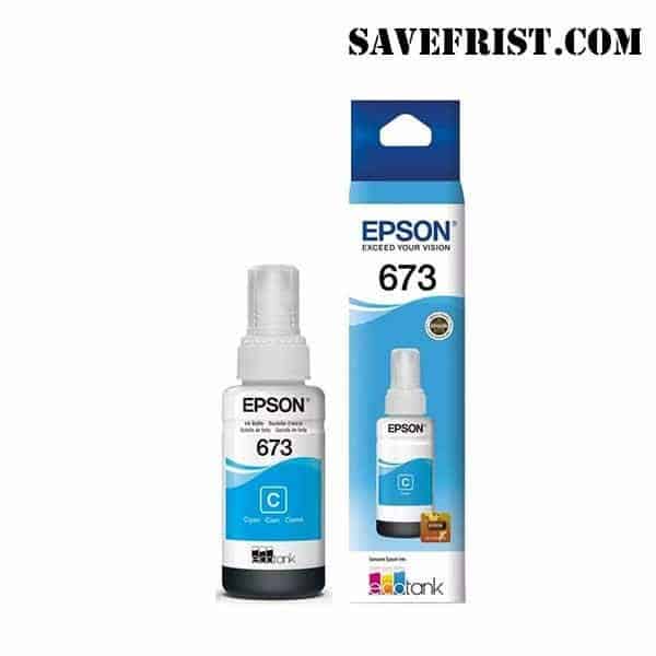Epson 673 Ink Bottle Cyan L800/805/810/850/1800
