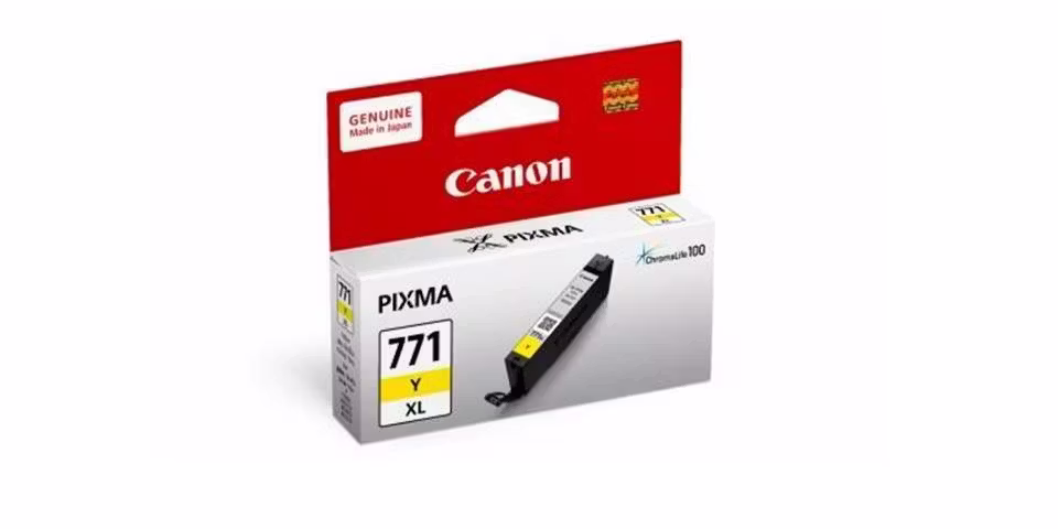 Canon CLI 771 Yellow Cartridge for Canon Printer